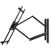 Nedis Draai- en Kantelbare TV-Muurbeugel | 43-90 " | Zwart | 1 stuks - TVWM6570BK TVWM6570BK