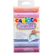 Carioca TEMPERELLO Pastel 8 verfrollers in transp.box