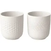 Villeroy & Boch Manufacture Collier kop 2-pack Wit