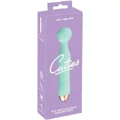 Cuties Mini Wand - oplaadbare, waterdichte massagetrilstaaf (groen)