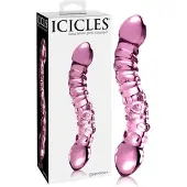 Icicles - Icicles No. 55 Glazen Dubbele Dildo Roze