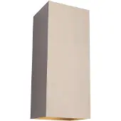 Artdelight Wandlamp Dante XL 2 lichts 24 x 10 cm champagne