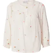 Fabienne Chapot Blouse crème / groen / oranje / pink