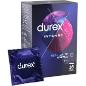 Durex Intense - geribbelde en gestippelde condooms - 16 stuks