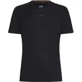 Icebreaker - M Merino 125 ZoneKnit SS Crewe Black voor Heren - Maat XL - Zwart