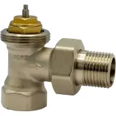 Boss & Wessing Radiatorkraan Haaks BWS Jackson 1/2MV