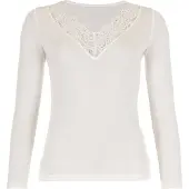 Pastunette Slaapshirt Dames | Maat: XXL | Kleur: Sneeuw Wit