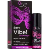 Orgie Sexy Vibe Orgasm - unisex vloeibare vibrator (15 ml)