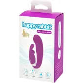 Happy Rabbit - vibrator met klitorisstimulator en G-spot - oplaadbaar - paars