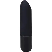 Doc Johnson - bullet vibrator - oplaadbaar, waterdicht - zwart