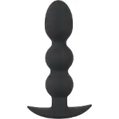 Black Velvets Heavy - bolvormige ana?alplug van 145 g (zwart)