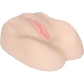 Friend with Benefits FWB - Masturbator vagina en anus - Vibrerend - Realistisch - Huidkleur