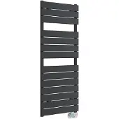 Badstuber E-Pisa elektrische radiator 50x121.3cm mat zwart 500W