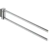 Keuco PLAN handdoekhouder 438 mm, 2-armig, zwenkbaar, 14918070000