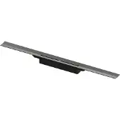 Tece TECEdrainprofile Doucheprofiel Zonder Afvoer 80cm RVS - Geborsteld Zwart Chroom PVD - Douche, Douchegoten - 4027255067790