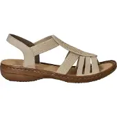 Rieker Sandaal 'Sandalen Plat' beige