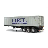 Tamiya 56377-000 On-time Kingdom Lines 1:14 Containeroplegger