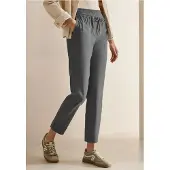 Cecil Dames Casual broek - Grijs - XXL