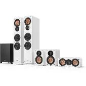 Teufel ULTIMA 40 Surround "5.1-Set" Home cinema Wit/zwart