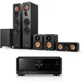 Teufel ULTIMA 40 Surround + Yamaha RX-V6A "5.1-Set" Home cinema Zwart