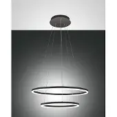 FABAS LUCE GIOTTO LED-pendelarmatuur, 52W, zwart, modelnummer 3508-45-101,