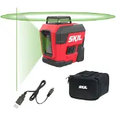Skil 360° kruislijnlaser groen 30m 1961DA Li-ion – incl. USB oplaadkabel en statief