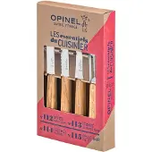 Opinel 002163 Les Essentiels olijfhout schilmessenset