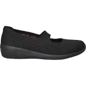 SKECHERS Arya Lovesome dames ballerina zwart maat 38
