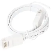 Pro UTP CAT6 platte netwerkkabel | PVC | wit | 20 meter
