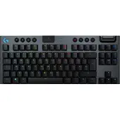 Logitech G G915 Tkl, Tenkeyless/toetsenbord zonder numeriek toetsenblok (80 - 87%), USB, Mechanische keyswitch, QWERTZ, RGB LED, Koolstof