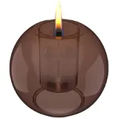 Tenderflame Globus Candle 10 Amber