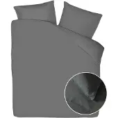 Yellow Suites Dekbedovertrek Linnen - Beluga Grey 200 x 200/220 cm