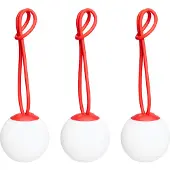 Fatboy Hanglamp Bolleke Mini Set Red (Set van 3)