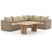 Intenso furniture + 10% kassakorting | Intenso Carpino/ROUGH-L dining loungeset 3-delig rechts