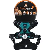 Spotted! Pro Harnas No-Pull – Borstomvang 41-50 cm – Hondentuigje met QR-penning – Hondenharnas anti trek – Waterproof – Maat XXS - Groen
