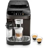 De'Longhi volautomatische koffiemachine Magnifica Evo ECAM 293.61.BW, voor bonen/poeder, 1450 W, tot 1,8 l/250 g, melkopschuimer, bruin