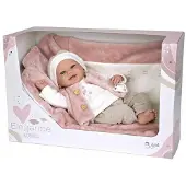 Arias Baby-pop Colin Elegance - - 40 cm - Multikleur - Realistisch gewicht - Kunststof - Modern