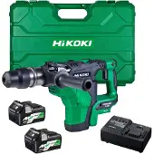 HiKOKI DH36DMAWAZ Accu Boorhamer SDS-Max 36V In Kunststof Koffer