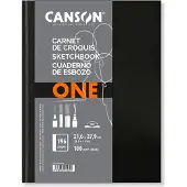 Canson A4+ Schetsboek Zwart 100 g/m² 50 Vellen