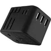 Rolling Square Travel Adapter 45W