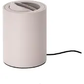 Ylumen Tafellamp Fury rond Ø 8 cm beige