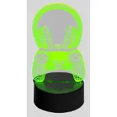 Mecharite 3D LED Lampe - Controller & Headset