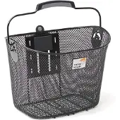 New Looxs NewLooxs Toscane Klickfix - Afneembare Fietsmand - Stuur - 19 liter - Staal - Zwart