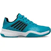 K-Swiss Court Express Omni Tennisschoenen Junior Blauw - Zwart - Wit 35 1/2