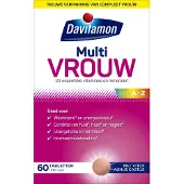 Davitamon - Multi Vrouw - 2 x 60 capsules - Voordeelverpakking