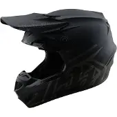 Troy Lee Designs GP Pro Mono, motorcrosshelm ,Mat Zwart/Donkergrijs ,M