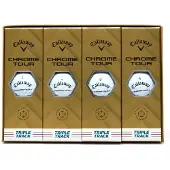 Callaway Chrome Tour Triple Track witte golfbal