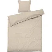 Juna Daisy dekbedovertrek 150x210 cm Zand-wit