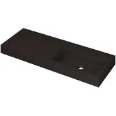 Ink Wastafel momento 1200x450x90 mm quartz zwart 3421248