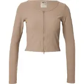 Aim'n Gebreid sportvest lichtbruin